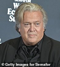 Pictured: Steve Bannon