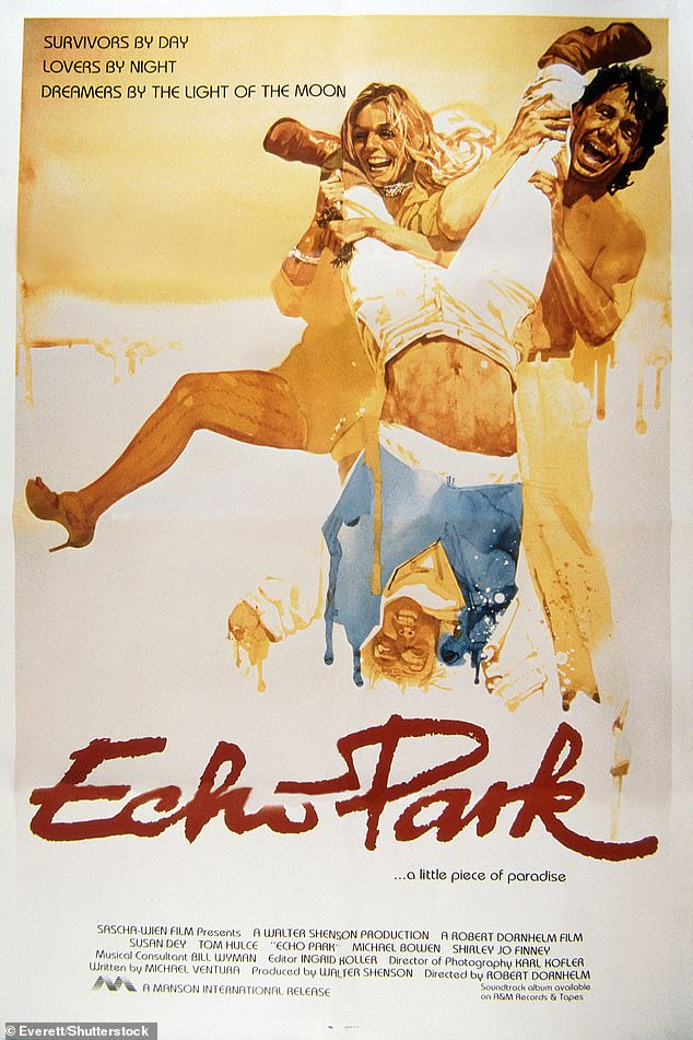He starred in 1986 film Echo Park with Susan Dey