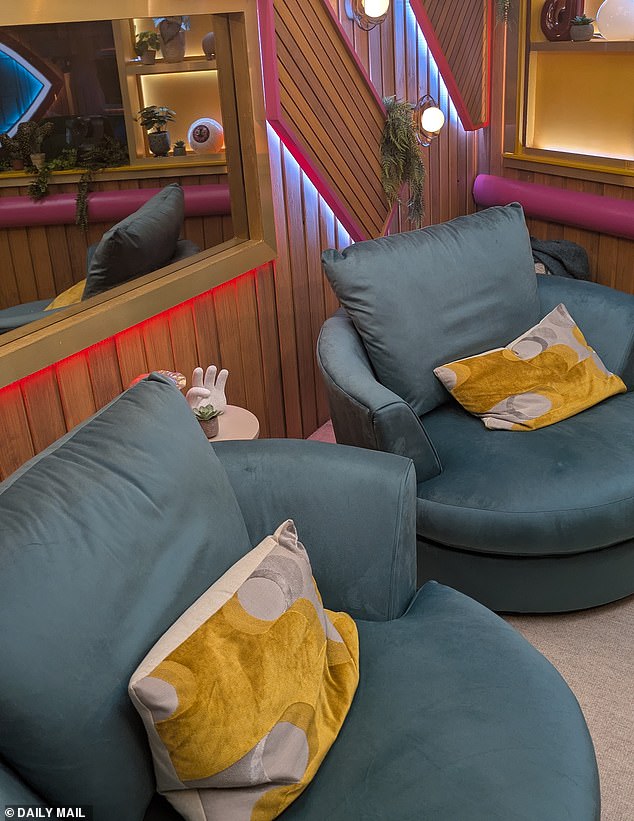 Also back from the celebrity run is the snug, offering a place for housemates to either escape for a cheeky gossip, or run the risk of punishment by discussing nominations