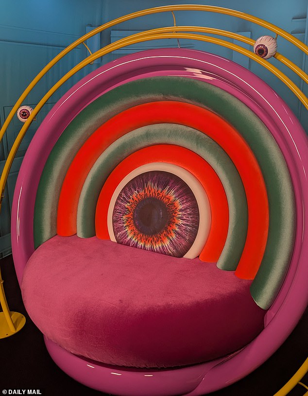 Like most Big Brother fans, I was most excited to see the Diary Room, and this year, it's a much rounder and firmer seat, though the eyes are again a constant presence