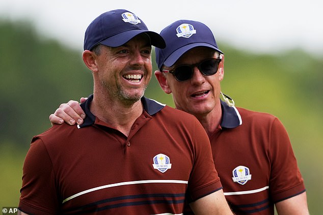 McIlroy overcame repeated abuse throughout the day to help Team Europe set a record lead