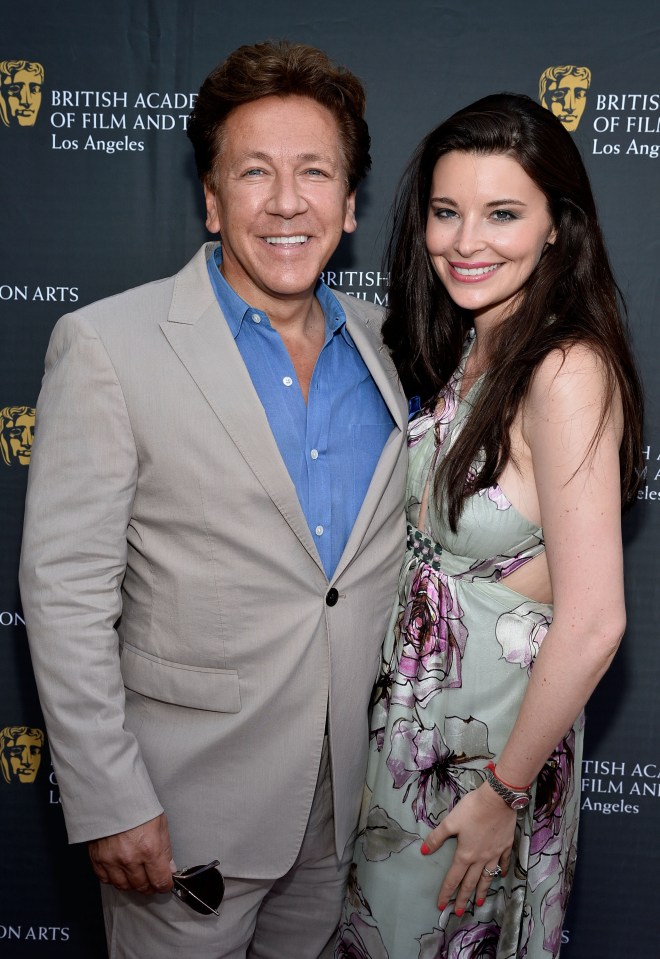 TV Host Ross King and Brianna Deutsch smiling in front of a BAFTA LA backdrop.
