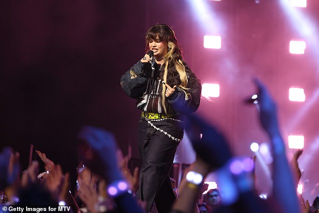 The mystery medical crisis occurred after she cancelled a concert on Friday 'due to a sensitive matter' (pictured in September)