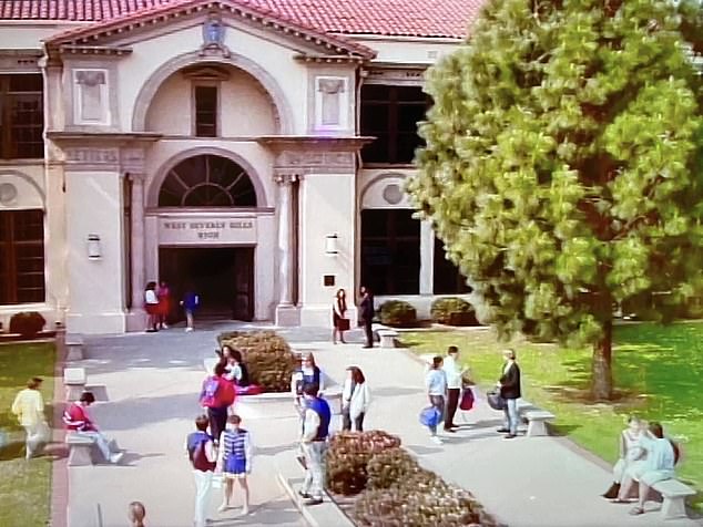 Many people won't know that the school in Beverly Hills, 90210 (pictured) and Buffy The Vampire are the same set!