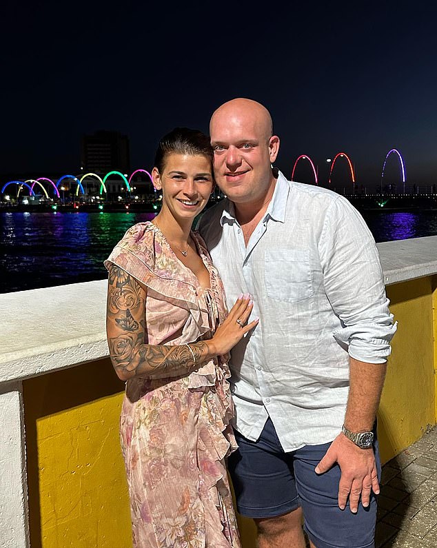 Van Gerwen split from his wife of 10 years Daphne earlier this summer