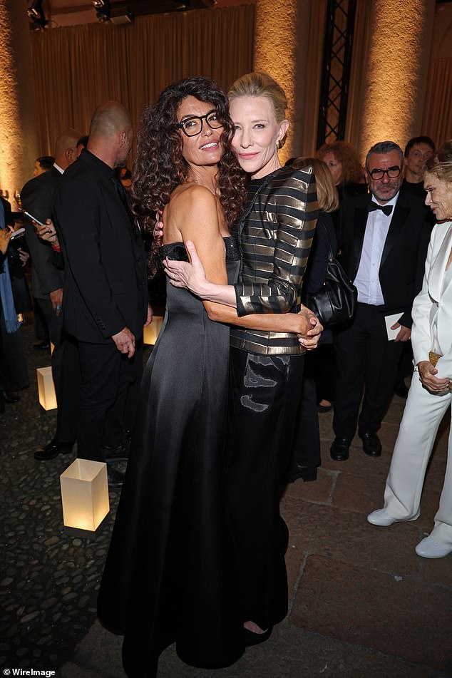 Cate was joined after the show by Afef Jnifen