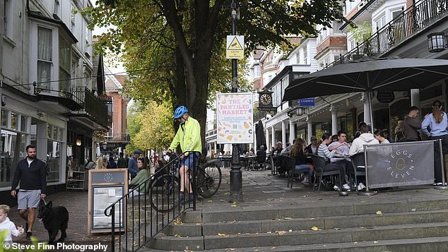 'I believe there needs to be a park and ride system. It would solve a lot of problems,' the local continued. Pictured: Tunbridge Wells