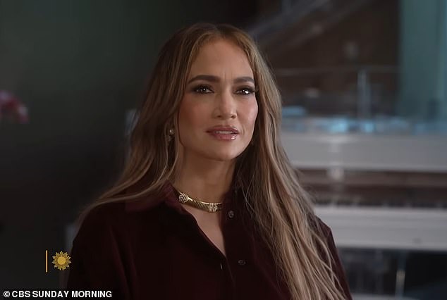 On Sunday's episode of CBS News Sunday Morning , however, she told Lee Cowan about how she had a 'tough time' in the wake of their split