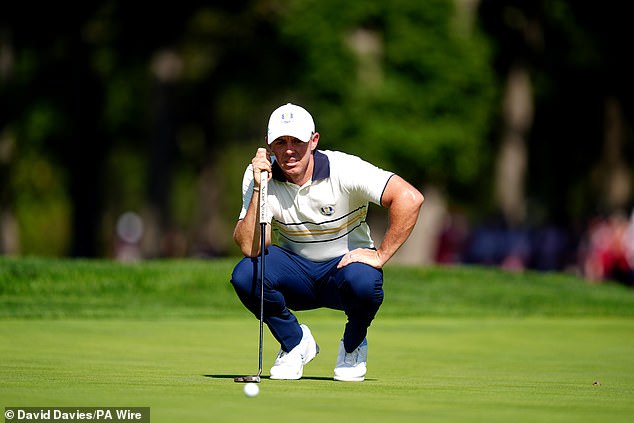 Rory McIlroy returned to the bearpit of Bethpage Black on Sunday after toxic scenes the day before in New York