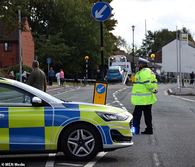 Officers believe the pensioner had suffered a medical episode while driving along the street