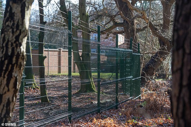 The 76-year-old previously caused outrage in December 2018 when he put up a horrific looking ¿prison-style¿ barbed wire fence around the estate without planning permission