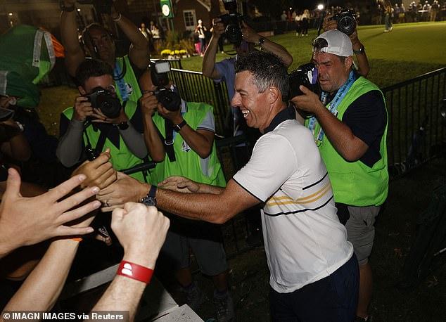 McIlroy has added another Ryder Cup win to his collection despite losing his singles match