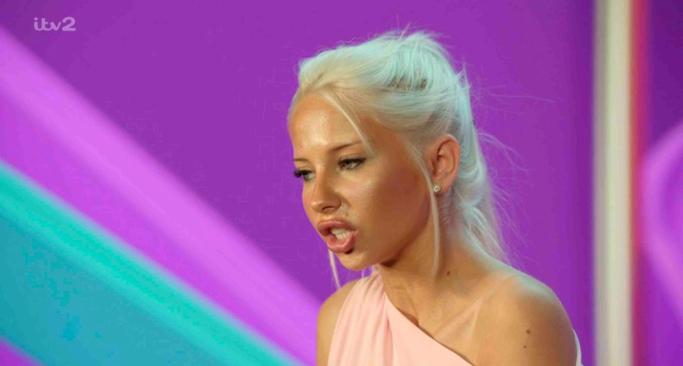 Elsa enters the Big Brother house.