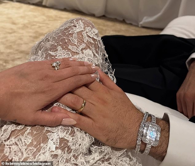 The wedding ceremony itself 'moved guests to tears. They wrote their own vows, which were both funny and sentimental'