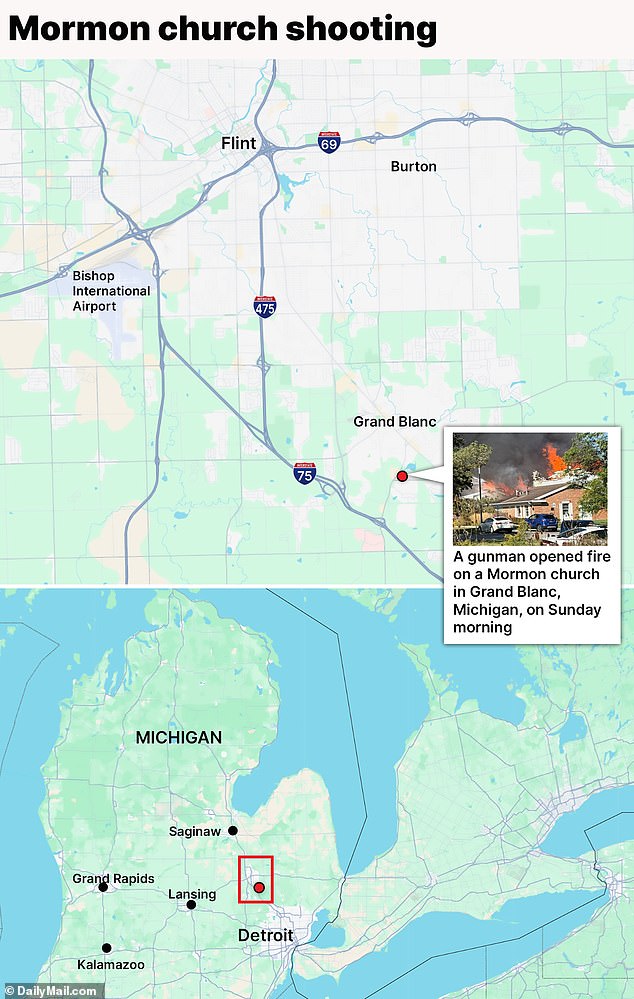 Grand Blanc is a suburb of Flint, located around 60 miles northwest of central Detroit