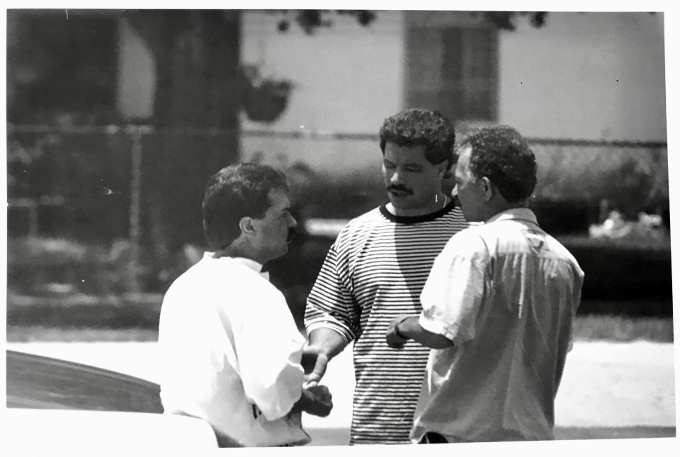 Martin Suarez and two other men, as supplied by publisher.