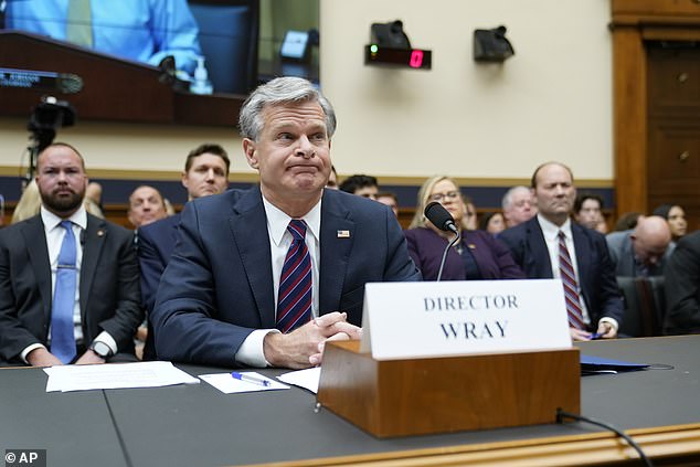 Wray testified in November 2023 that 'the violence at the Capitol' was not 'part of some operation orchestrated by FBI sources or agents'