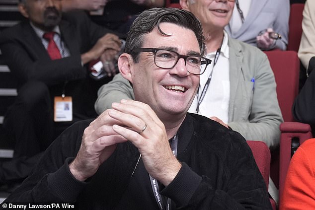The Greater Manchester mayor, who has claimed Labour MPs are privately urging him to challenge the PM, did nothing to dampen down speculation about his ambitions.