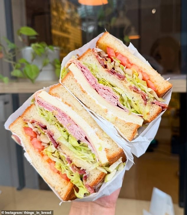 Things in Bread is another northern sarnie maker to have taken the UK by storm, whipping up a selection of carbohydrate-laden delights to satisfy the gluttonous cravings of its customers. Pictured, a TIB menu item