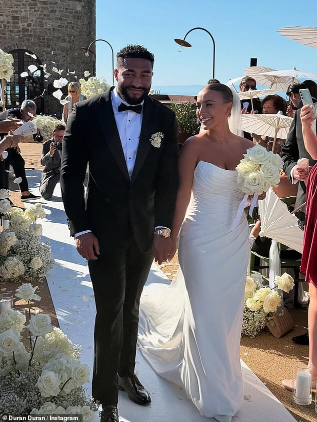 Makeup artist Ellea, 33, married her long-term boyfriend, bodybuilder and personal trainer Shiro Miller, in a breathtaking castle ceremony