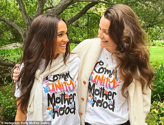 Kelly and Meghan first met through the Duchess' ex-husband, Trevor Engelson, who is friends with the former model's entertainment lawyer husband.