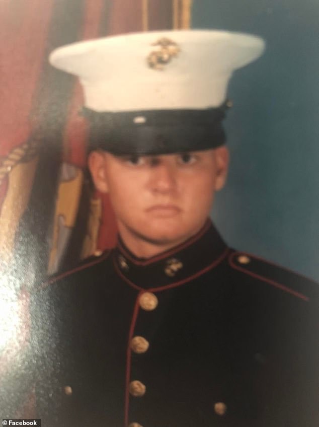 His mother's Facebook post might have been a 'trigger' for Sanford, who suffered from PTSD, Carole Liberman, a forensic psychologist, told the Daily Mail. (Pictured: An undated image of Stanford in active duty)