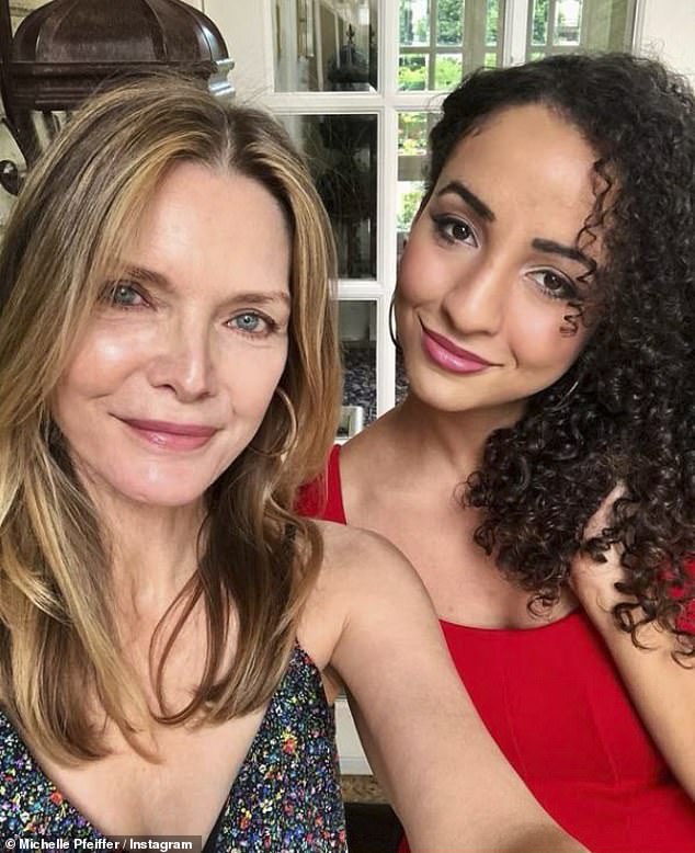 Pfeiffer adopted daughter Claudia, 32, in 1993 and gave birth to son John Henry, 31, the following year