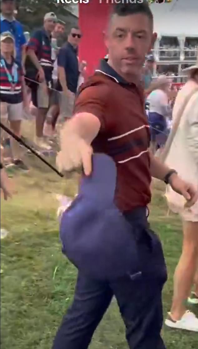 He kicked out one fan who targeted the him with homophobic abuse at Bethpage on Saturday