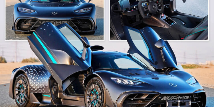 The closest you'll get to driving an F1 car goes under the hammer as road legal Mercedes hypercar can hit 218mph