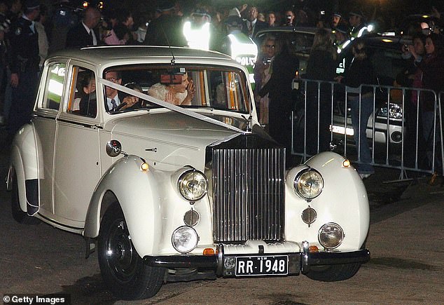 Maid of honour and Kidman's sister Antonia and Kidman's daughter Isabella Cruise are pictured arriving at St Patrick's College for the wedding reception