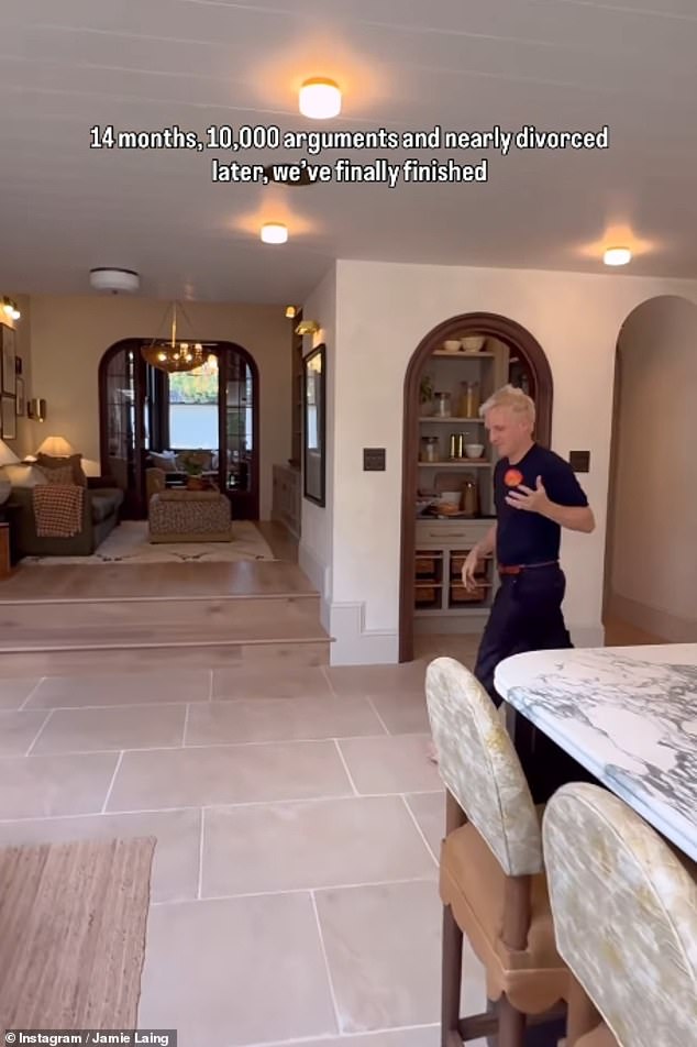 The property had the feel of a suburban family home rather than the swanky, upmarket town house it has become following a 14-month renovation project that was overseen by interior designer Jojo Barr of House Nine