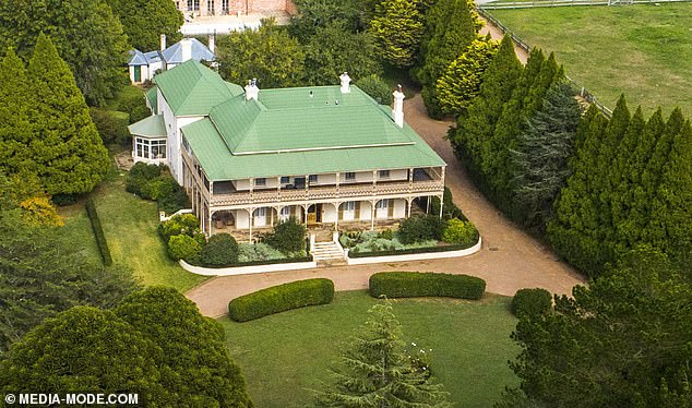 Purchased in 2008, for $6.5million only two years into their marriage, their sprawling country estate in the Southern Highlands was the Aussie 'jewel' in the Kidman-Urban real estate portfolio. (Pictured)