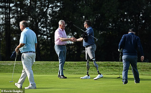 The shared experiences of the golfers leads to a respectful event and charming atmosphere