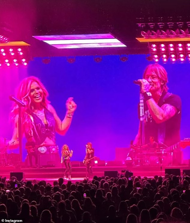 Since May, Urban has been on the road with the North American leg of his High and Alive Tour, which heads to the Giant Center in Hershey, PA this Thursday (pictured Sunday)