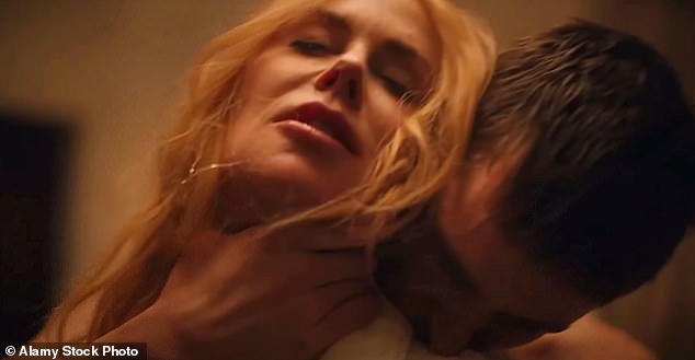 Most recently she starred in Babygirl (seen) alongside Harris Dickinson who played her intern as they pair embark on a forbidden and passionate affair