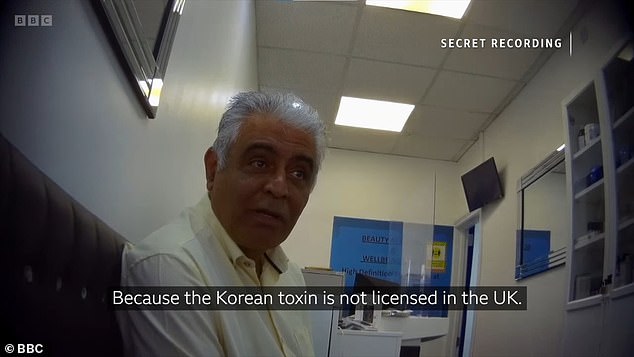 Prakash Gurnani, who misleadingly describes himself as a 'doctor', sold a reporter Korean botox which is not licensed for use in the UK