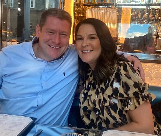 Matt is also survived by his wife Debbie (pictured together)