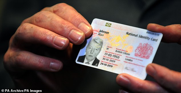 Labour's previous attempt at introducing a national identity card was ditched by the Coalition government in 2010