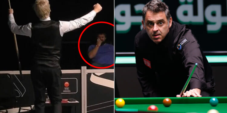 Former world snooker champion Neil Robertson matches incredible Ronnie O'Sullivan feat in front of one-man crowd