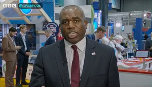 Deputy Prime Minister David Lammy made a poisonous claim that Mr Farage had ‘flirted with the Hitler Youth’, which he was forced to withdraw