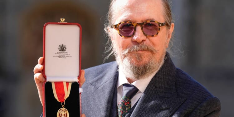 Slow Horses star Gary Oldman reveals joke Prince William cracked as he received knighthood