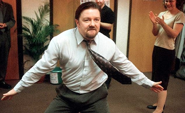 Ricky Gervais' The Office also made the list, for redefining comedy – and how we speak – forever