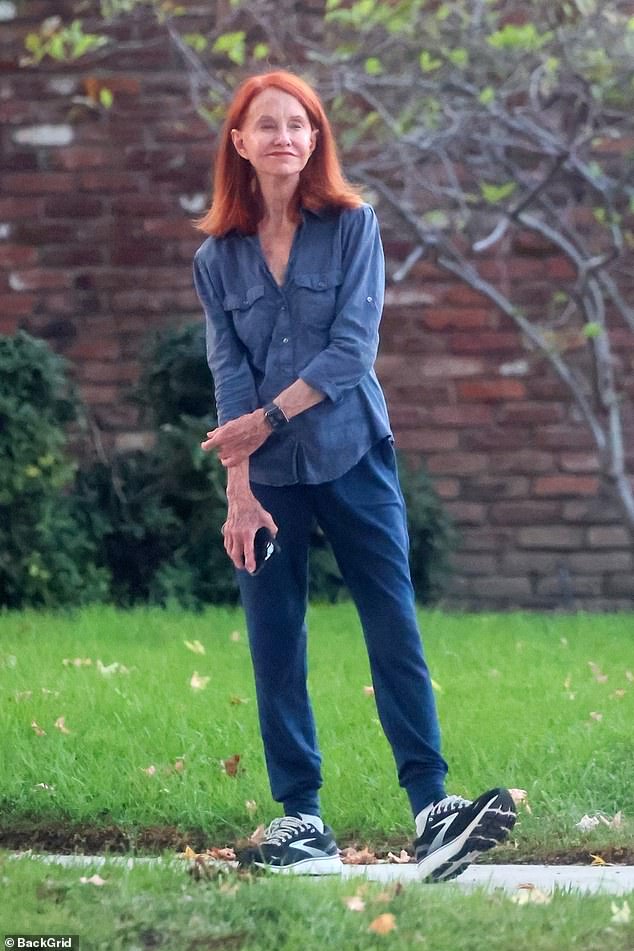 This actress was spotted in a rare sighting earlier this month while taking a relaxing stroll in Los Angeles, despite usually keeping a low profile