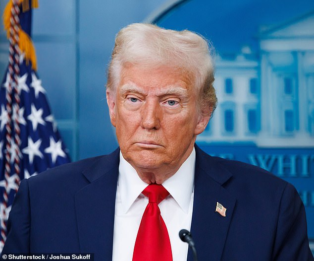 Bizarre outcome: Donald Trump's visit to Britain has seen AstraZeneca and GSK pledging £59billion of investment in the US over the next five years