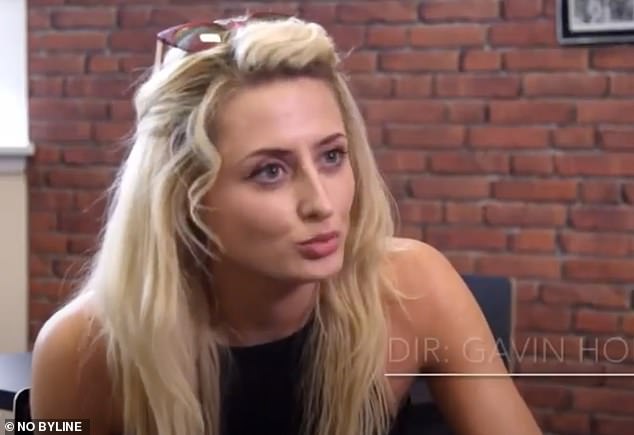 Sky Sinclair (pictured) won £18,568 in compensation after successfully suing for race and sex discrimination when her boss Ahmed Soliman claimed she 'liked white people better'