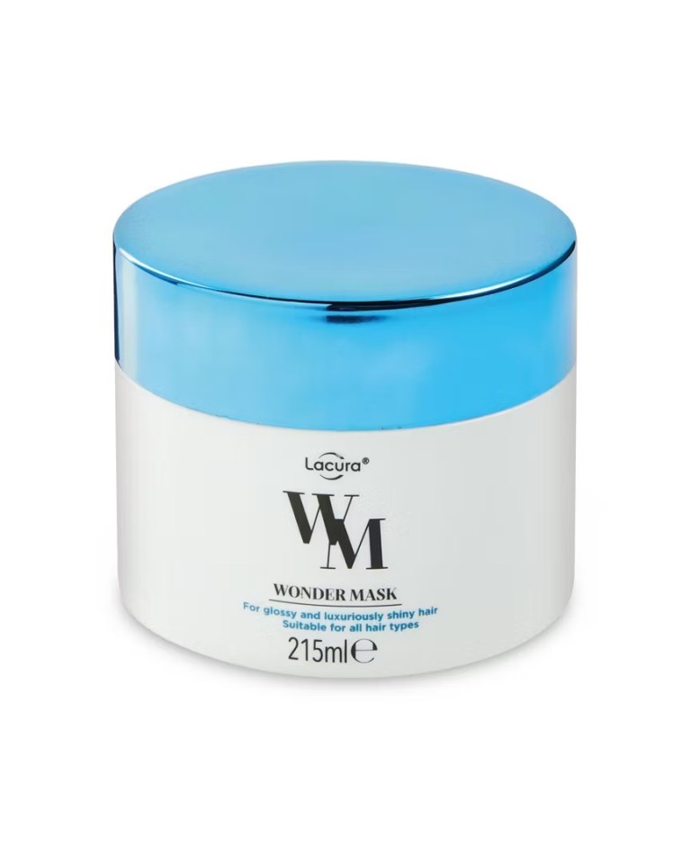 Lacura Wonder Mask for glossy and shiny hair, 215ml.