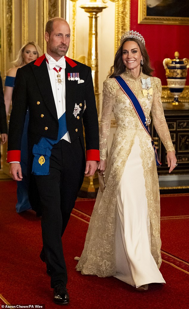 From colour-coordinated outfits to sentimental jewellery, the King and Queen, along with the Prince and Princess of Wales, subtly incorporated nods in the outfits they wore to host Trump and First Lady Melania