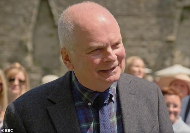 During a vintage episode of Antiques Roadshow filmed at Beaumaris Castle in Anglesey, North Wales, jewellery specialist Geoffrey Munn (pictured) was shown two extraordinary items