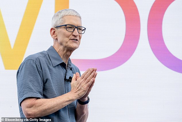 Apple CEO Tim Cook (pictured) is expected to reveal the iPhone 17, iPhone 17 Pro, iPhone 17 Pro Max, and iPhone 17 Air