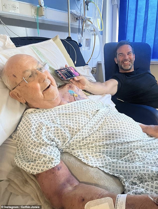 TV presenter Gethin had announced the passing of his father recently earlier as he paid a heartfelt tribute to him alongside this sweet photo